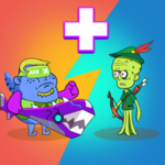 merge master: monster battle android application logo